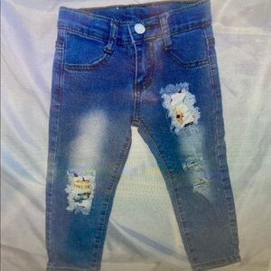 Stylish Blue Kids Jeans